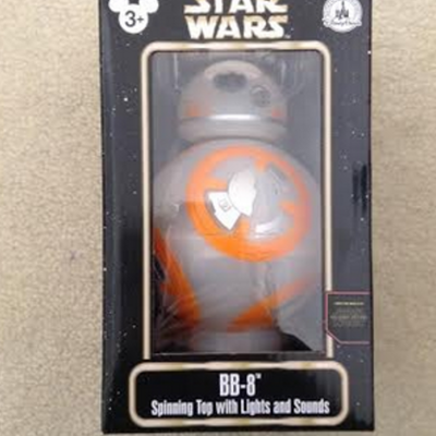 (new with box) bb-8 spinning top with lights and sounds by authentic orignal disney parks - Thumbnail 1
