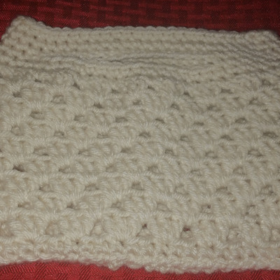 Large crochet clutch