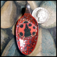 Bugs, Butterflies and Bees Spoon Pendants (5 Styles) - Thumbnail 3