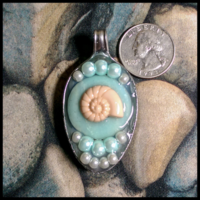 Fish and Shell Spoon Pendants (4 Styles) - Thumbnail 2