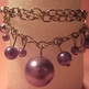 Glass Pearl Bracelet & Earring Set - Thumbnail 2
