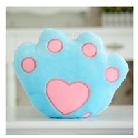 Colorful Body Pillow bear's paw Glow LED Luminous Light Pillow Cushion Soft Relax Gift Smile 3 Colors Body Pillow - Thumbnail 3