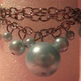 Glass Pearl Bracelet & Earring Set - Thumbnail 1