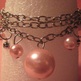 Glass Pearl Bracelet & Earring Set - Thumbnail 2