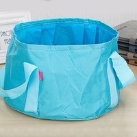 Travel Outdoor Portable Wash Basin Toiletry Bag - Thumbnail 4