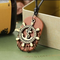 Fashion Accsessories Men's Necklace Caribbean Pirates Style Pendant - Thumbnail 2