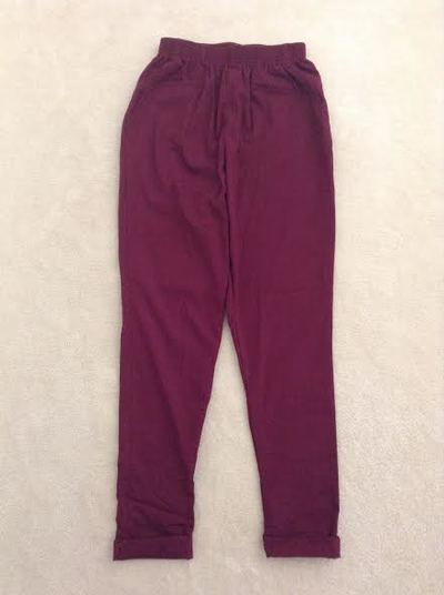 Thrifted Burgandy Pants