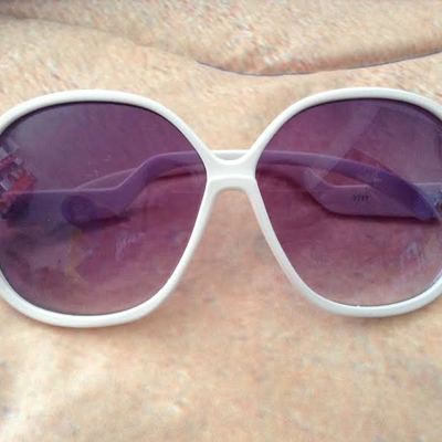 White sunglasses