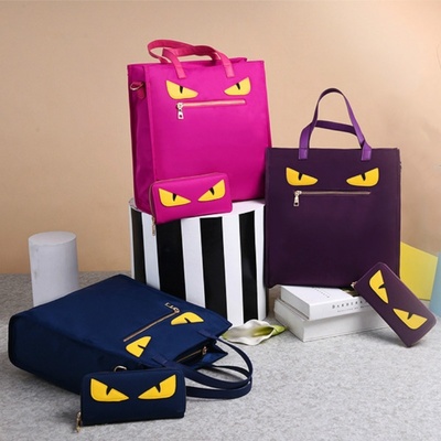 New Style Cartoon  Handbag Simple Bulk Monster Fashion Shoulder Bag
