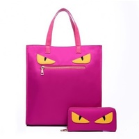 New Style Cartoon  Handbag Simple Bulk Monster Fashion Shoulder Bag - Thumbnail 2