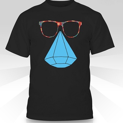 Diamond disguise unisex adult t-shirt