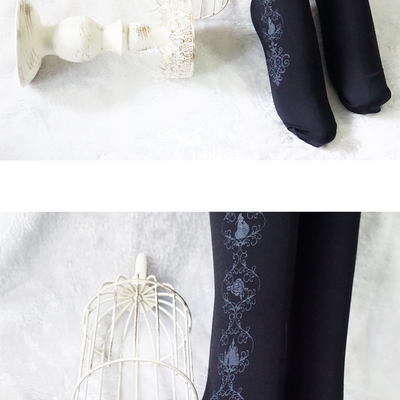 Harajuku carriage pantyhose