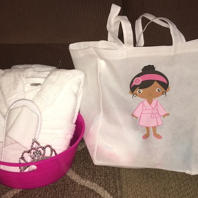 Kids spa party set - basic