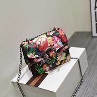 New Style Fashion handbag Pu Printing Small Snake Bag - Thumbnail 3