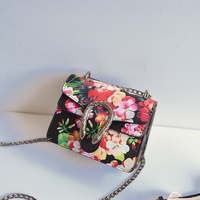 New Style Fashion handbag Pu Printing Small Snake Bag - Thumbnail 4
