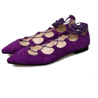 New Spring and Summer Fashion Personality Pointed Low Straps Crocs Shoes - Thumbnail 3