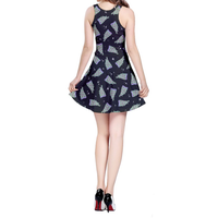 Galactic Pizza Slut Skater Dress - Thumbnail 1