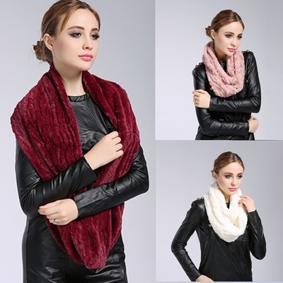 Lady's Scarf Dual-purpose Super Soft Velvet Collar