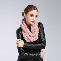 Lady's Scarf Dual-purpose Super Soft Velvet Collar - Thumbnail 2
