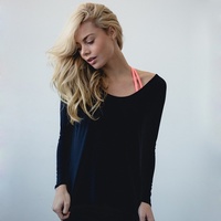 Loose thin personality temperament pure simple backless sexy yoga long sleeved autumn jacket - Thumbnail 3