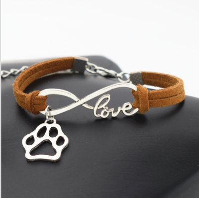 Infinity Bracelet - Tan