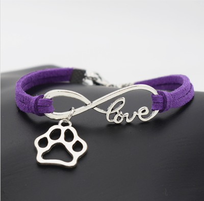 Infinity Bracelet - Purple