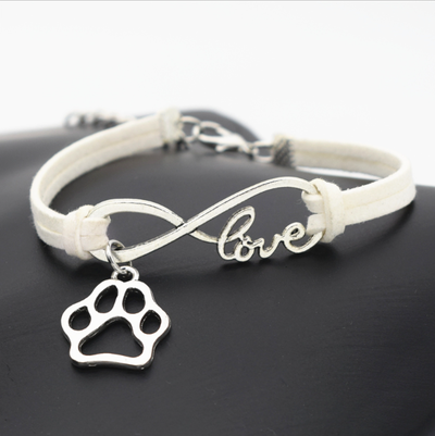 Infinity Bracelet - White