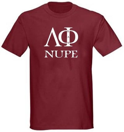 Kappa Alpha Psi Lambda Phi Chapter NUPE T-shirt (Valdosta State Univ)