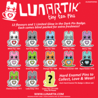 Tiny Tea Pins - by Lunartik - Thumbnail 2