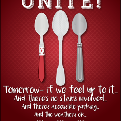 Spoonies unite! (12 styles)