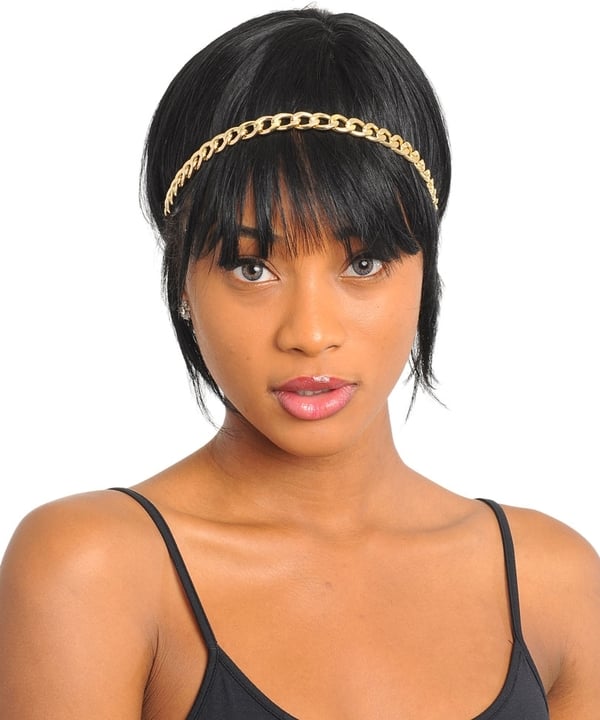 Gold Chain Headband