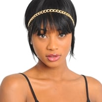 Gold Chain Headband
