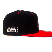 "CB" Patch Hat-Black & Red - Thumbnail 1
