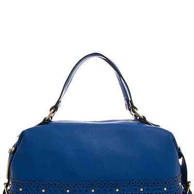 Designer luxury fashion boston bag w/strap