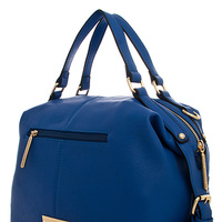 Designer Luxury Fashion Boston Bag W/Strap - Thumbnail 1