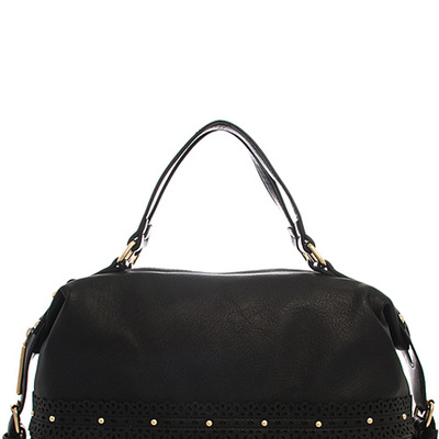  designer luxury fashion boston bag w/strap