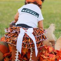 Baby Girls & Toddlers Bengals Game Day Football Outfit, Newborn upto a size 4 - Thumbnail 3