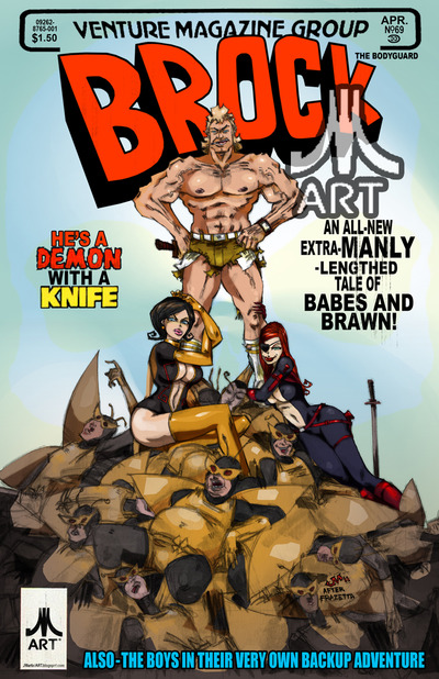 BROCK COMIC MAGAZINE print