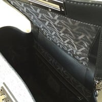 ZAC Zac Posen "Eartha" Wool and Leather Satchel - Thumbnail 4