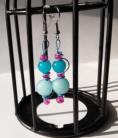 The Unofficial "Mystery Skulls" 'Ghost' Theme Earrings