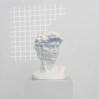 UNISEX VAPORWAVE SCULPTURE WORKSPACE T SHIRT  - Thumbnail 1