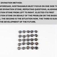 2016 NEW ARRIVAL! Natural Amethyst Engraved Gold Rune 25pcs set high quality Runes Stone Divination - Thumbnail 4