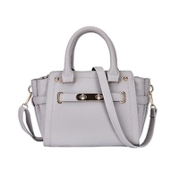 New Style Fashion Handbag Trend Across Platinum Shoulderbag - Thumbnail 2