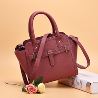 Women Bag Litchi Grain Shoulder Bag - Thumbnail 1