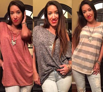 Set of 3 Boxy Sweaters