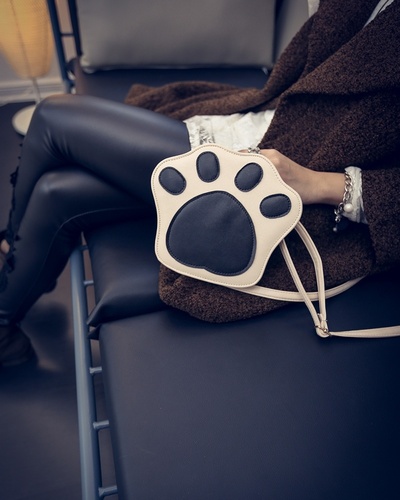 Bear's Paw PU Shoulder Bag