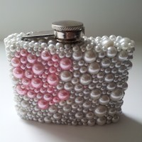 Pink Heart 3-D flask - Thumbnail 1