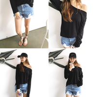 Off-The-Shoulder Tee - Thumbnail 2