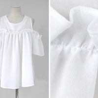 Cold Shoulder Blouse - Thumbnail 3