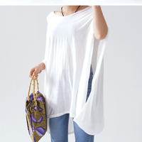 Drapey Deep Side Cut Top - Thumbnail 4